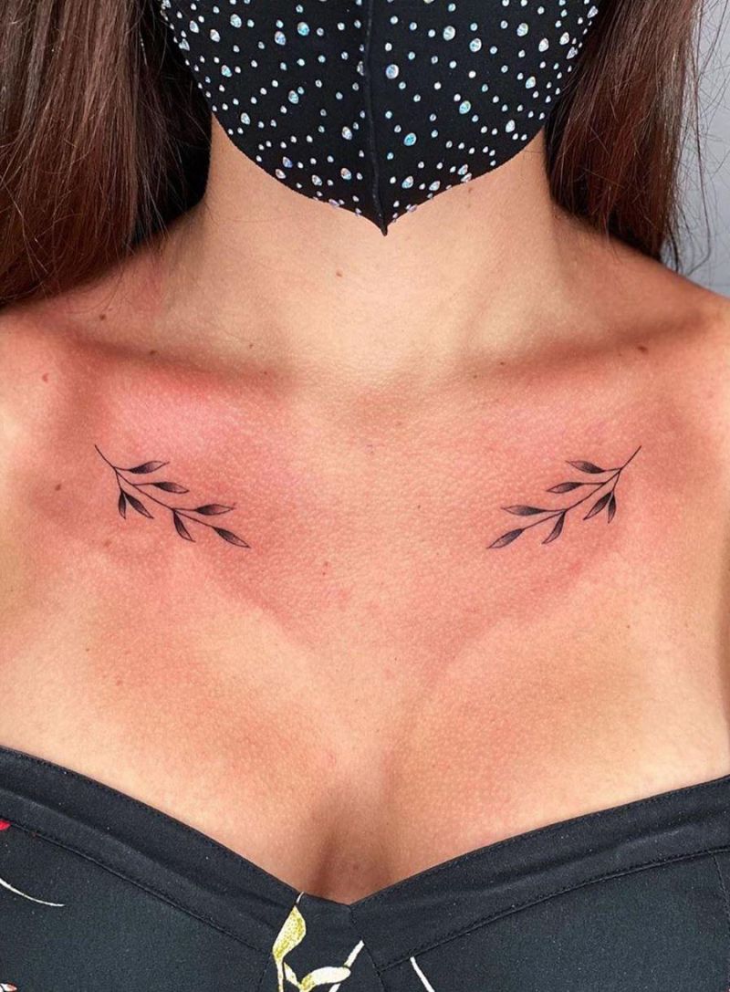 30 Pretty Olive Branch Tattoos You Will Love