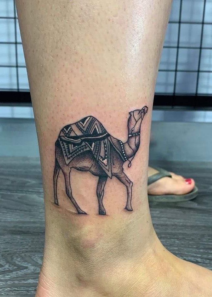 30 Pretty Camel Tattoos to Inspire You