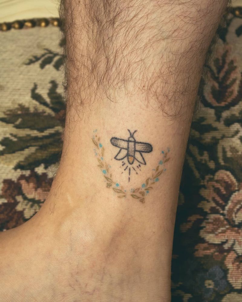 30 Pretty Firefly Tattoos to Inspire You