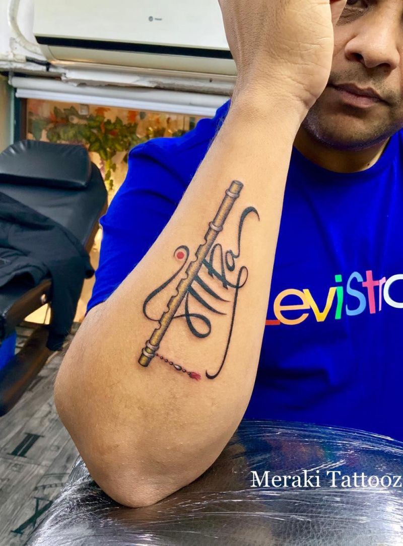 30 Pretty Flute Tattoos Show Your Temperament