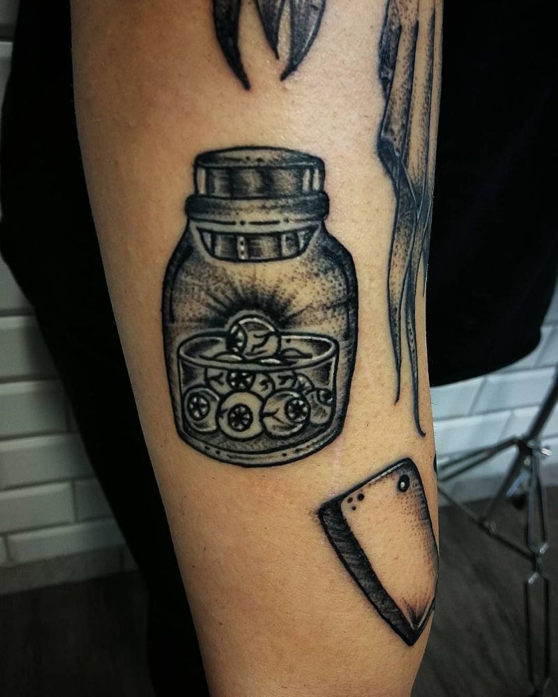 30 Pretty Jar Tattoos Make You Attractive