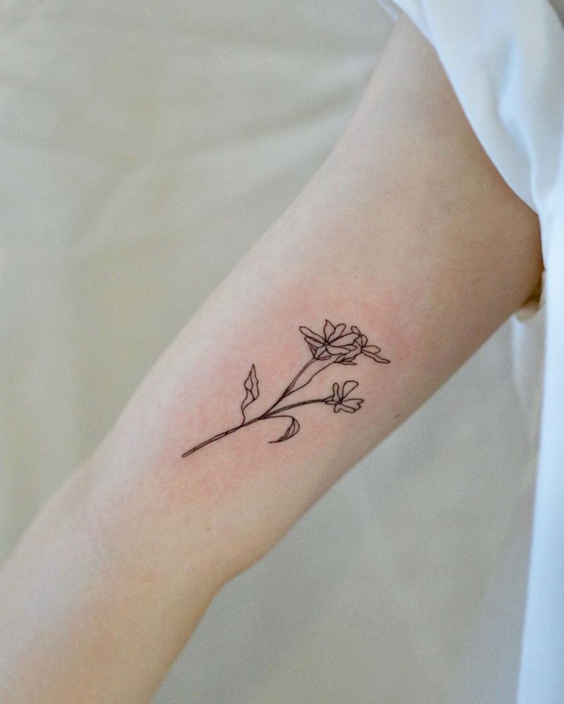 30 Pretty Primrose Tattoos Make You Attractive