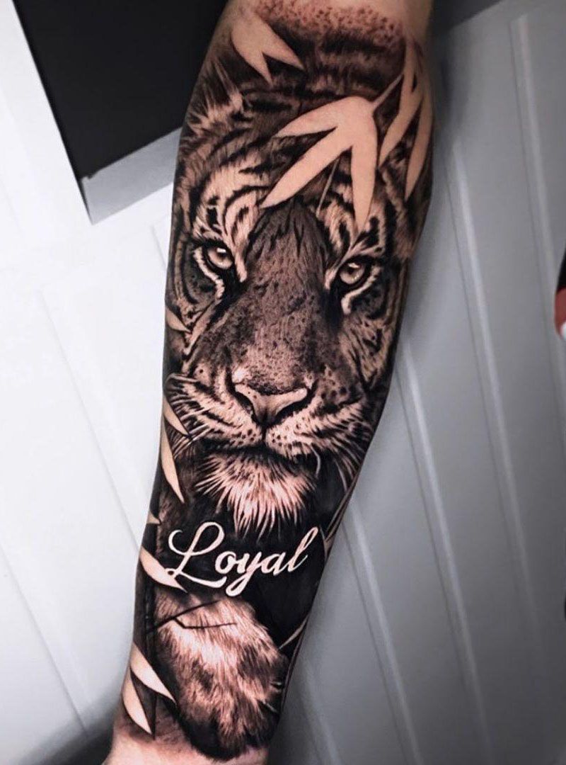 30 Pretty Tiger Tattoos Improve Your Temperament