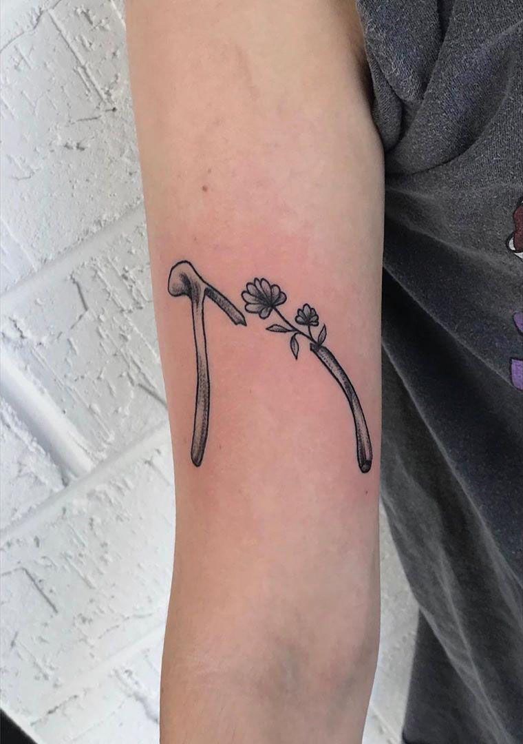 30 Pretty Wishbone Tattoos Bring You Good Luck