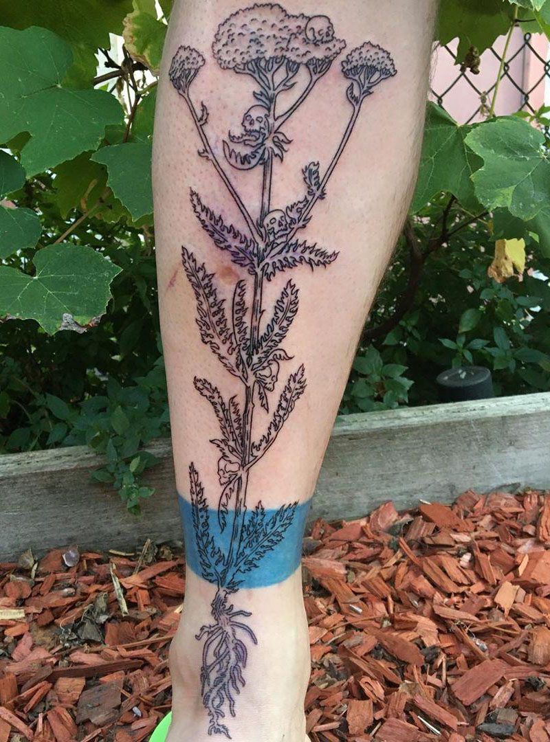 30 Pretty Yarrow Tattoos You Will Love