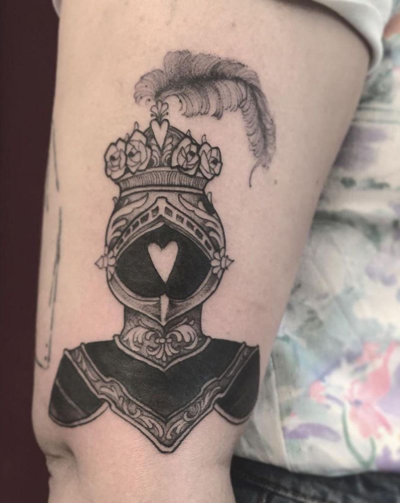 30 Pretty Armor Tattoos Show Your Personality