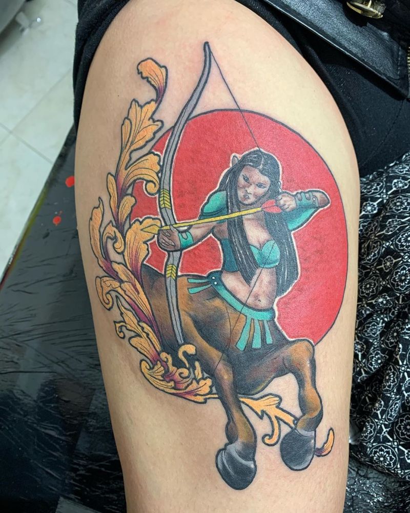 30 Pretty Centaur Tattoos Improve Your Temperament