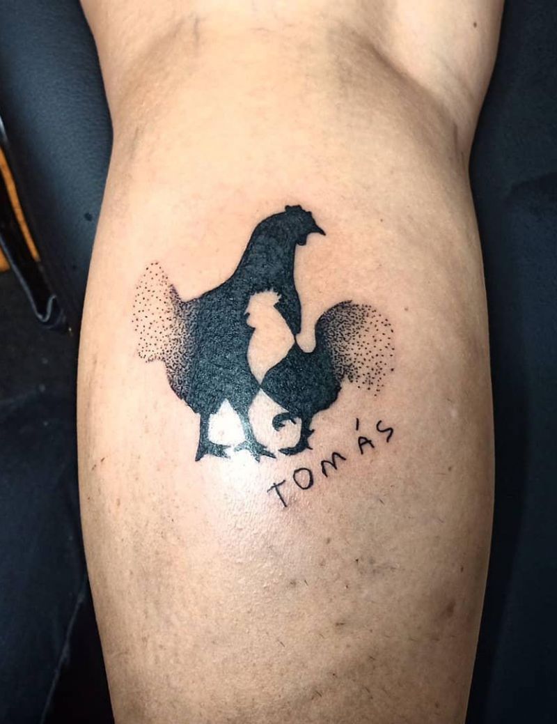 30 Cute Chicken Tattoos to Inspire You