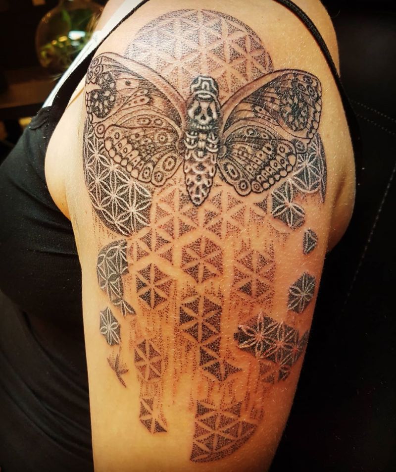 30 Pretty Flower of Life Tattoos Let You Be Kind to Life