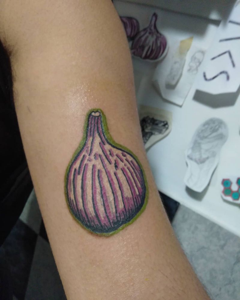 30 Pretty Garlic Tattoos to Inspire You