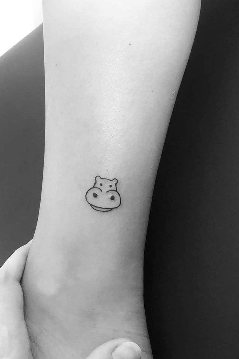 30 Perfect Hippo Tattoos Make You Attractive