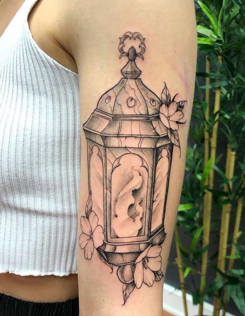 30 Perfect Lantern Tattoos Light Up Your Night