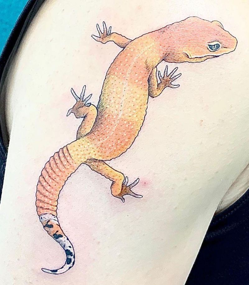 30 Pretty Lizard Tattoos Will Make You Want to Try