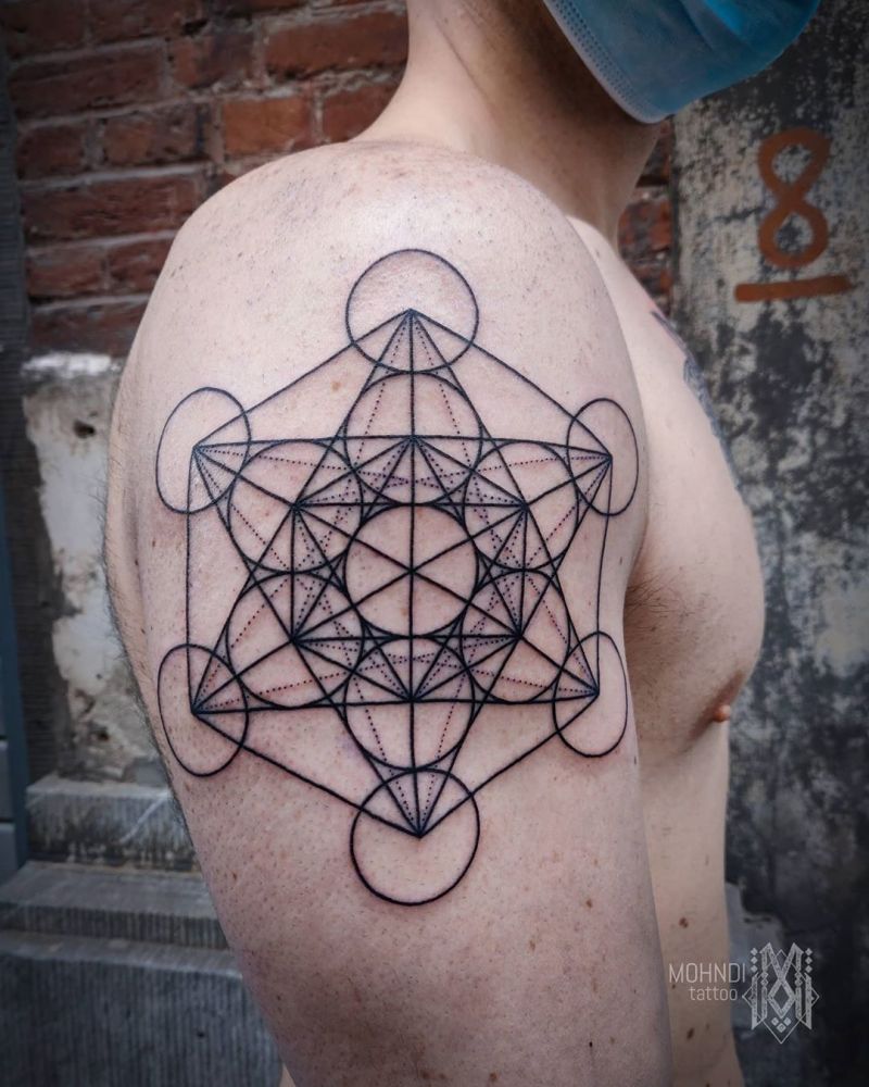 30 Perfect Metatron Tattoos Make You Attractive