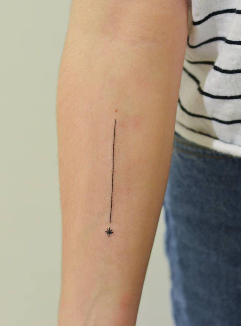 30 Creative Shooting Star Tattoos to Inspire You