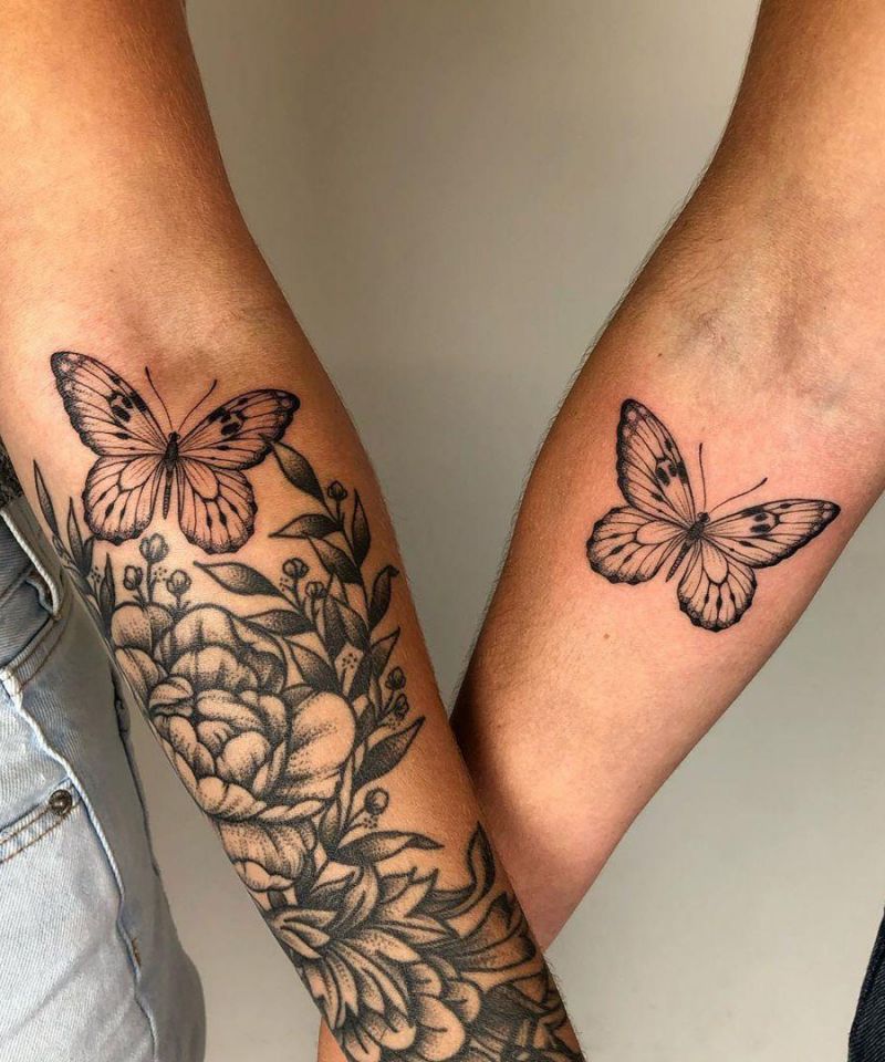 30 Pretty Sister Tattoos Let You Always Miss Each Other