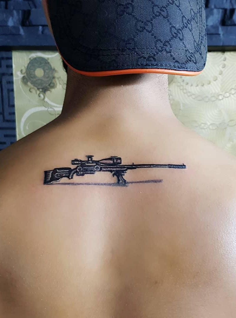 30 Superb Sniper Tattoos You Will Love