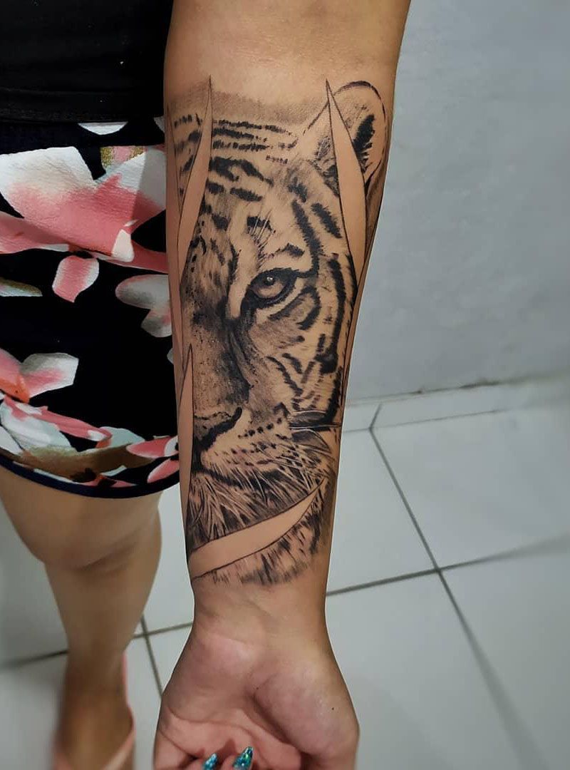 30 Pretty Tiger Tattoos Improve Your Temperament