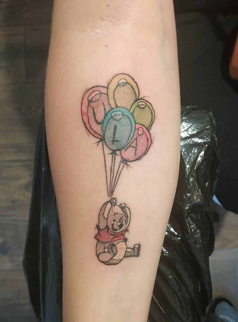 30 Pretty Balloon Tattoos to Inspire You