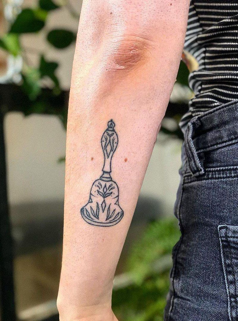 30 Pretty Bell Tattoos to Inspire You