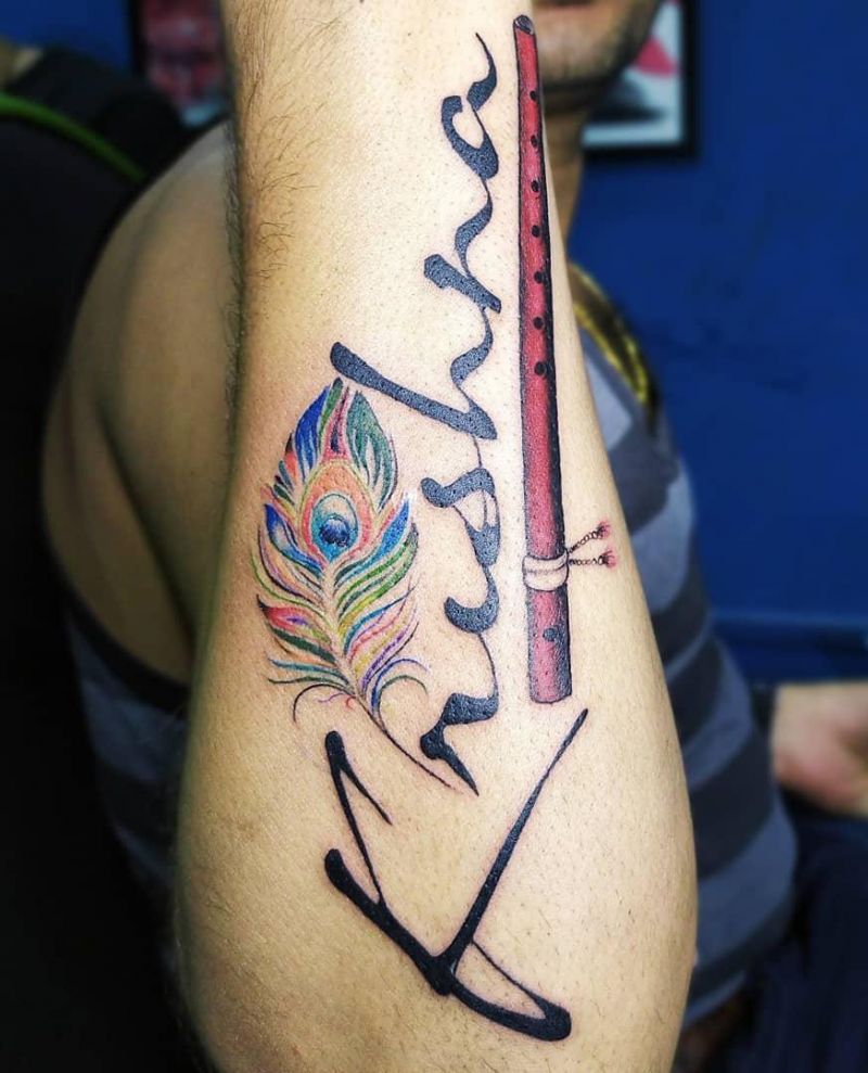 30 Pretty Flute Tattoos Show Your Temperament