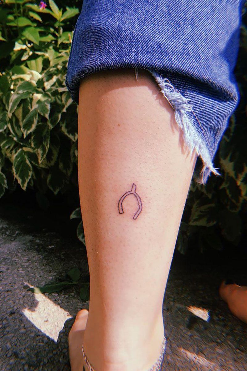 30 Pretty Wishbone Tattoos Bring You Good Luck