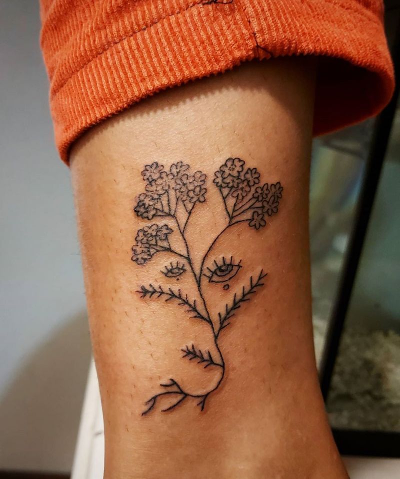 30 Pretty Yarrow Tattoos You Will Love