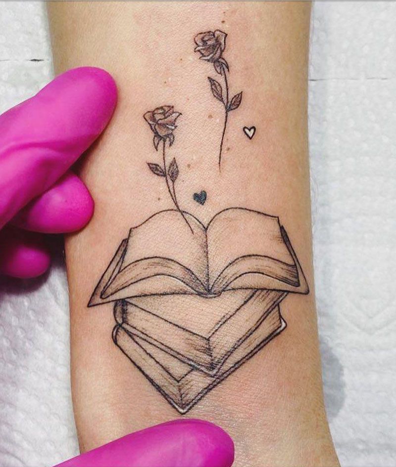 30 Pretty Book Tattoos Inspire You to Read