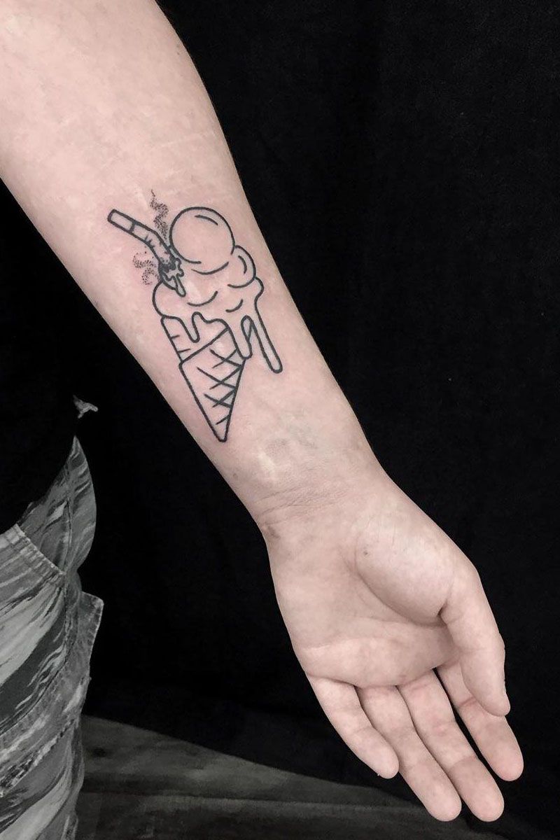 30 Pretty Cigarette Tattoos You Will Love