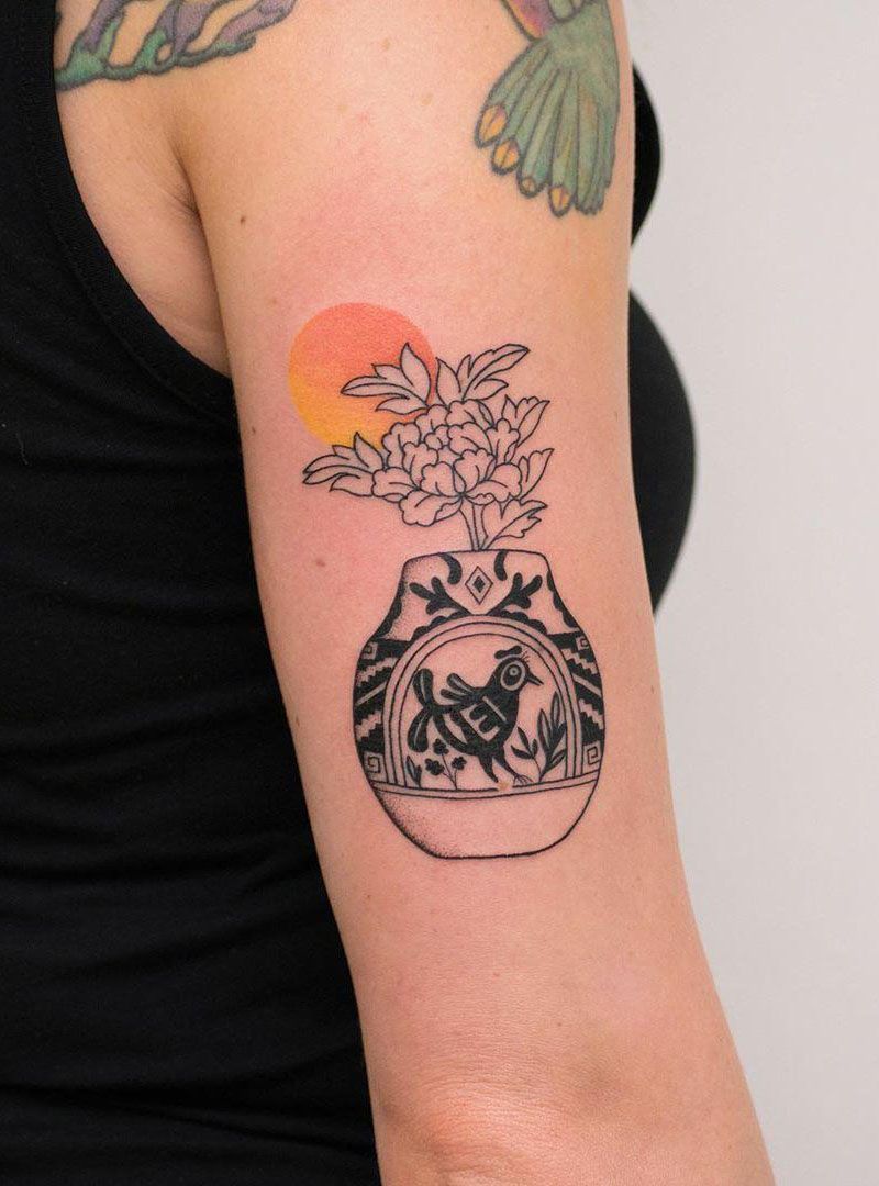 30 Pretty Jar Tattoos Make You Attractive