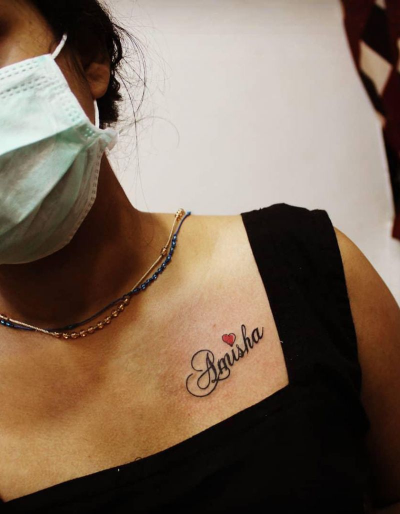 30 Pretty Name Tattoos Enhance Your Personality