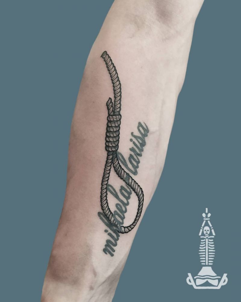 30 Pretty Rope Tattoos Make You Charming