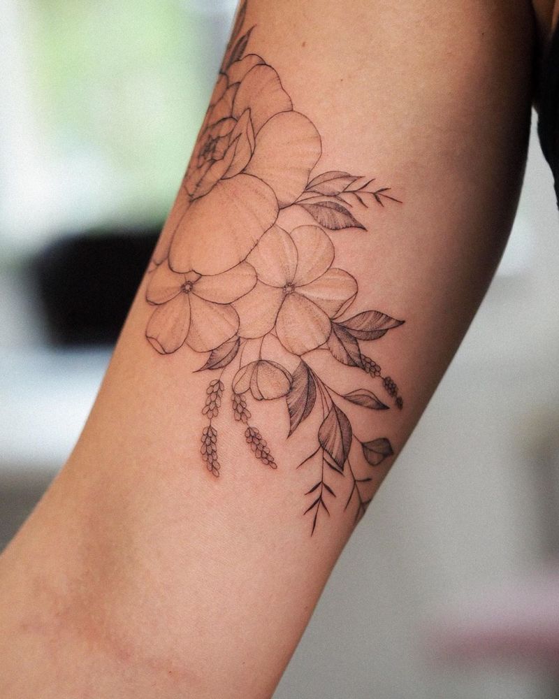 30 Pretty Wildflower Tattoos to Inspire You