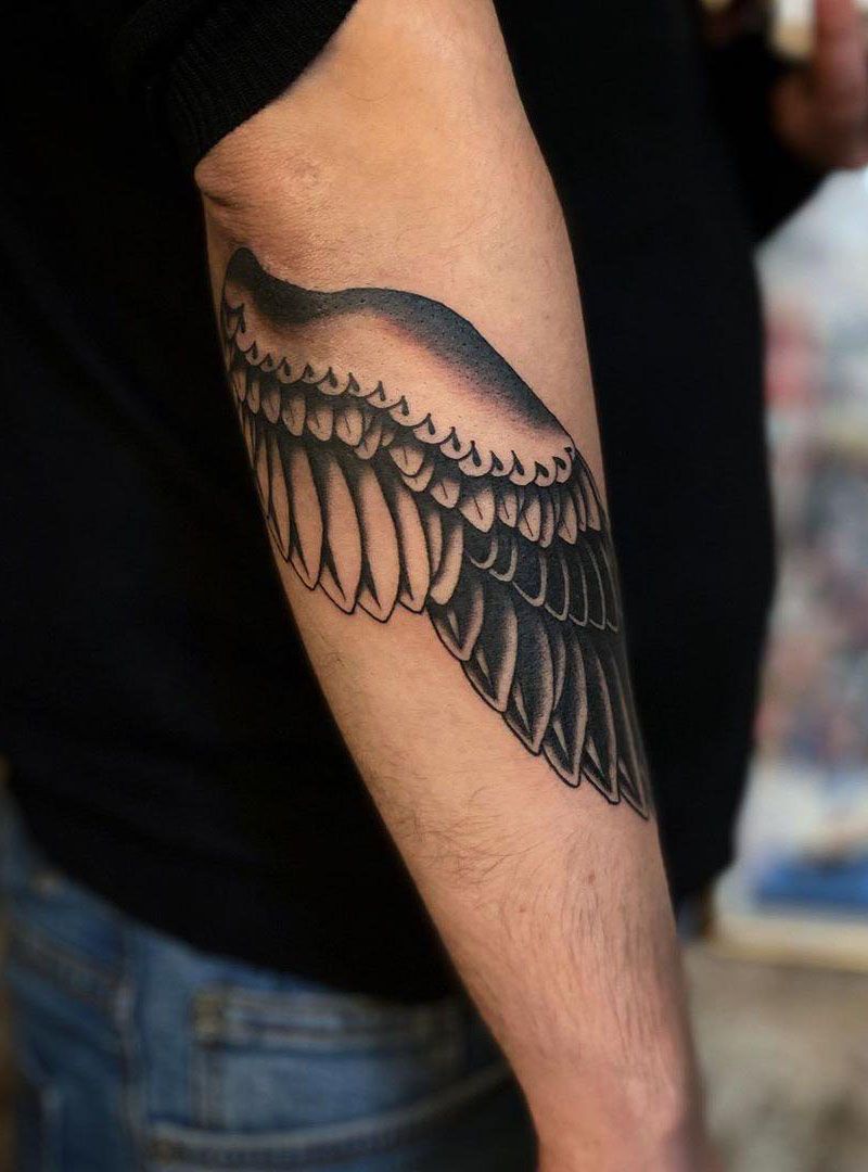 30 Pretty Wing Tattoos You Must Try