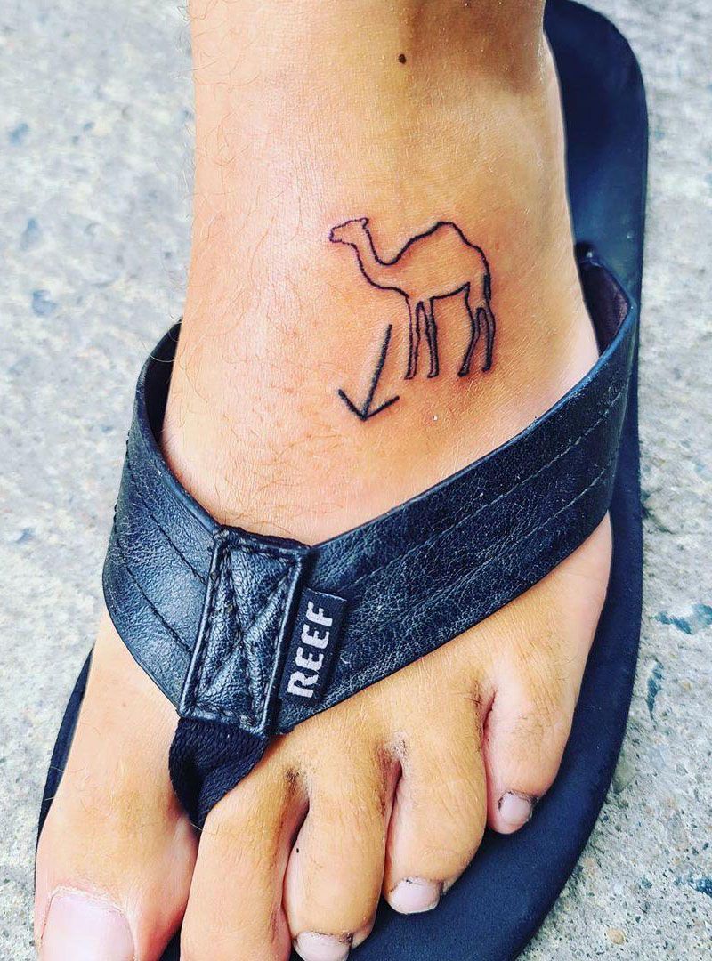 30 Pretty Camel Tattoos to Inspire You