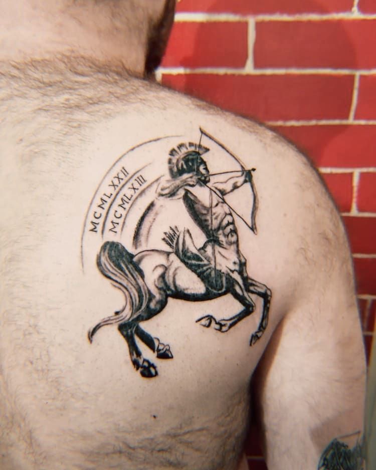 30 Pretty Centaur Tattoos Improve Your Temperament