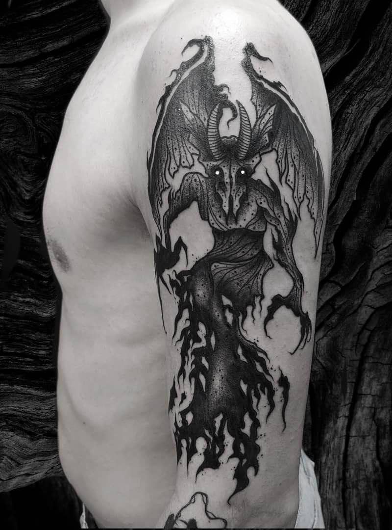 30 Pretty Gargoyle Tattoos for Inspiration