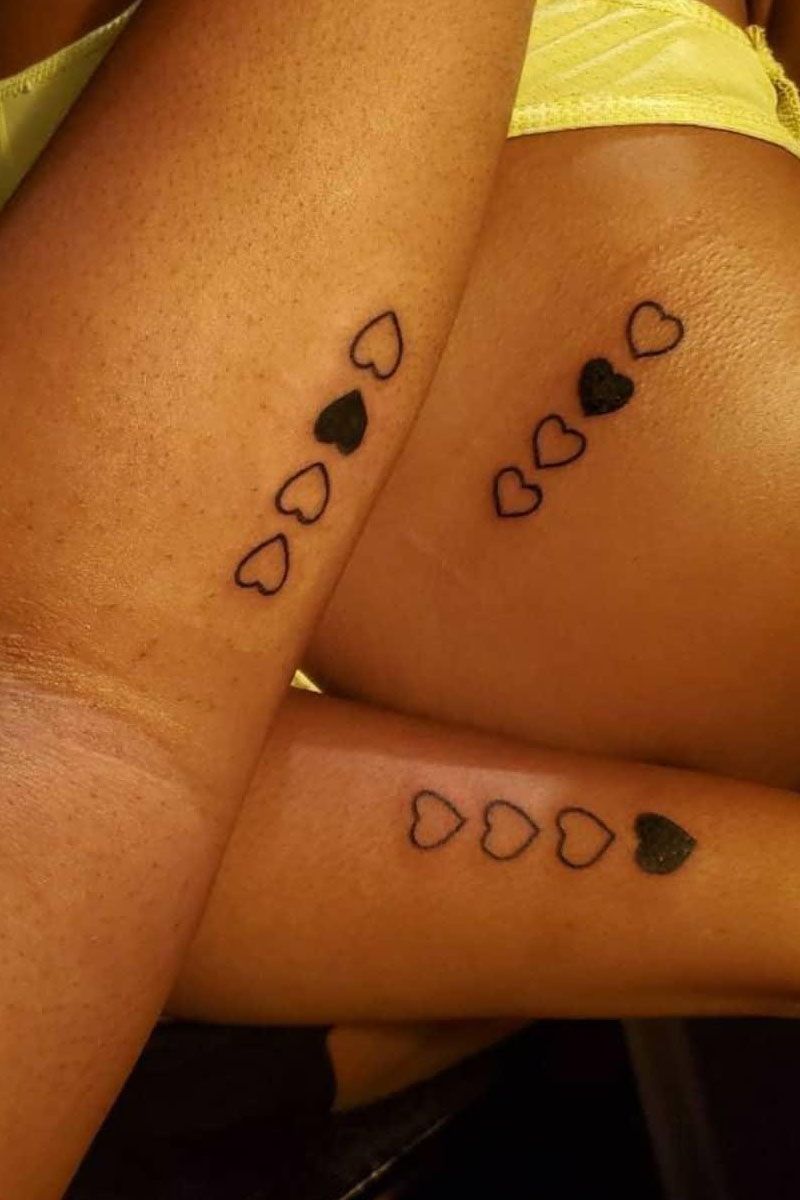 30 Pretty Sister Tattoos Let You Always Miss Each Other