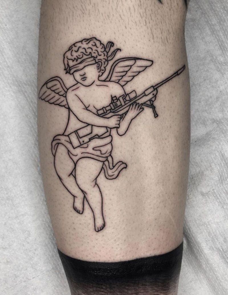 30 Superb Sniper Tattoos You Will Love