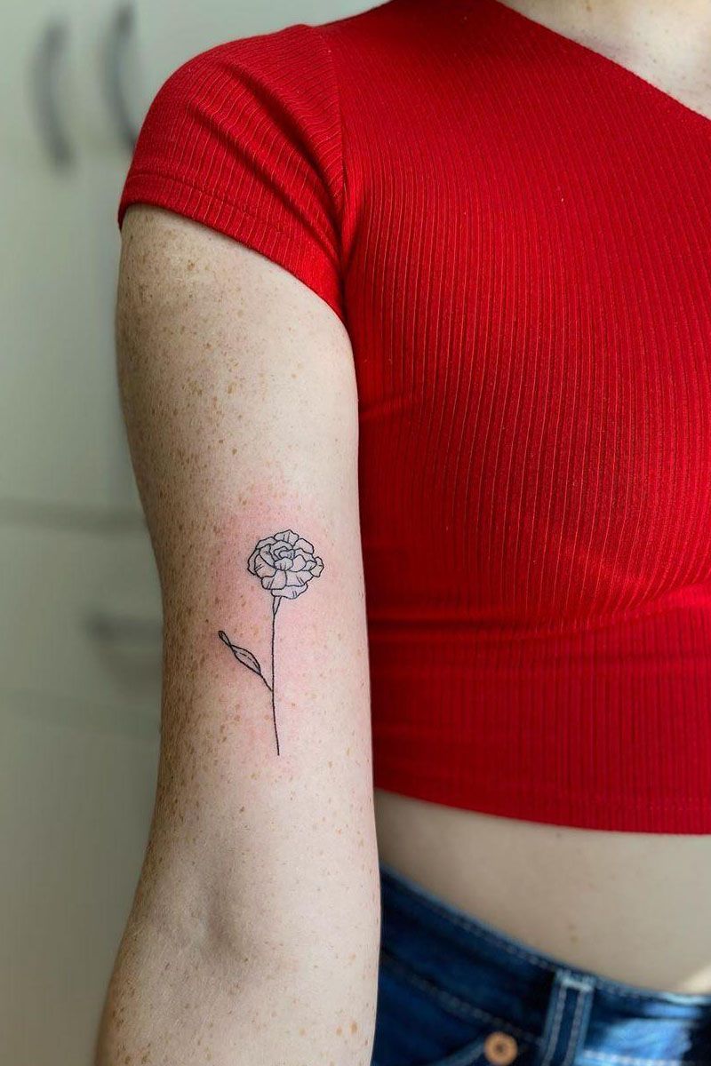 30 Pretty Wildflower Tattoos to Inspire You