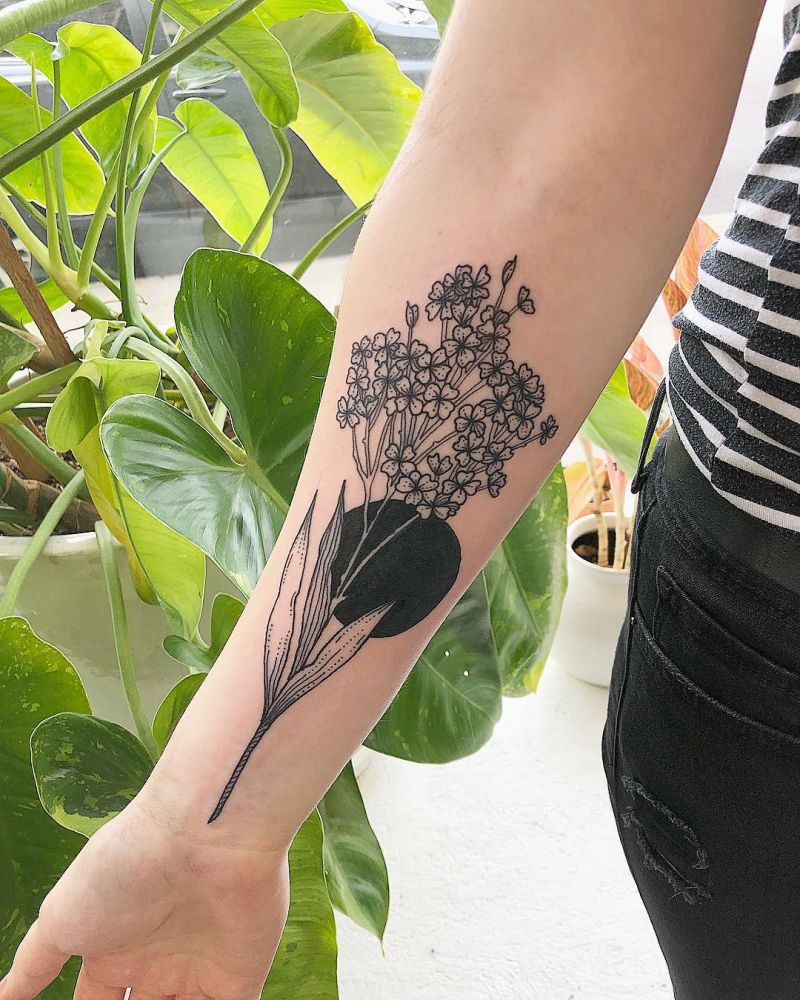 30 Pretty Yarrow Tattoos You Will Love