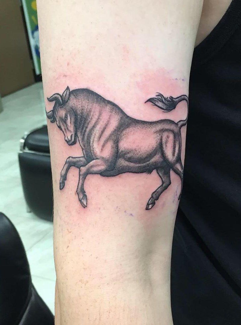 30 Pretty Bull Tattoos You Will Love