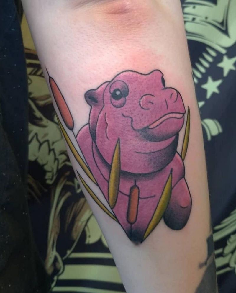 30 Perfect Hippo Tattoos Make You Attractive