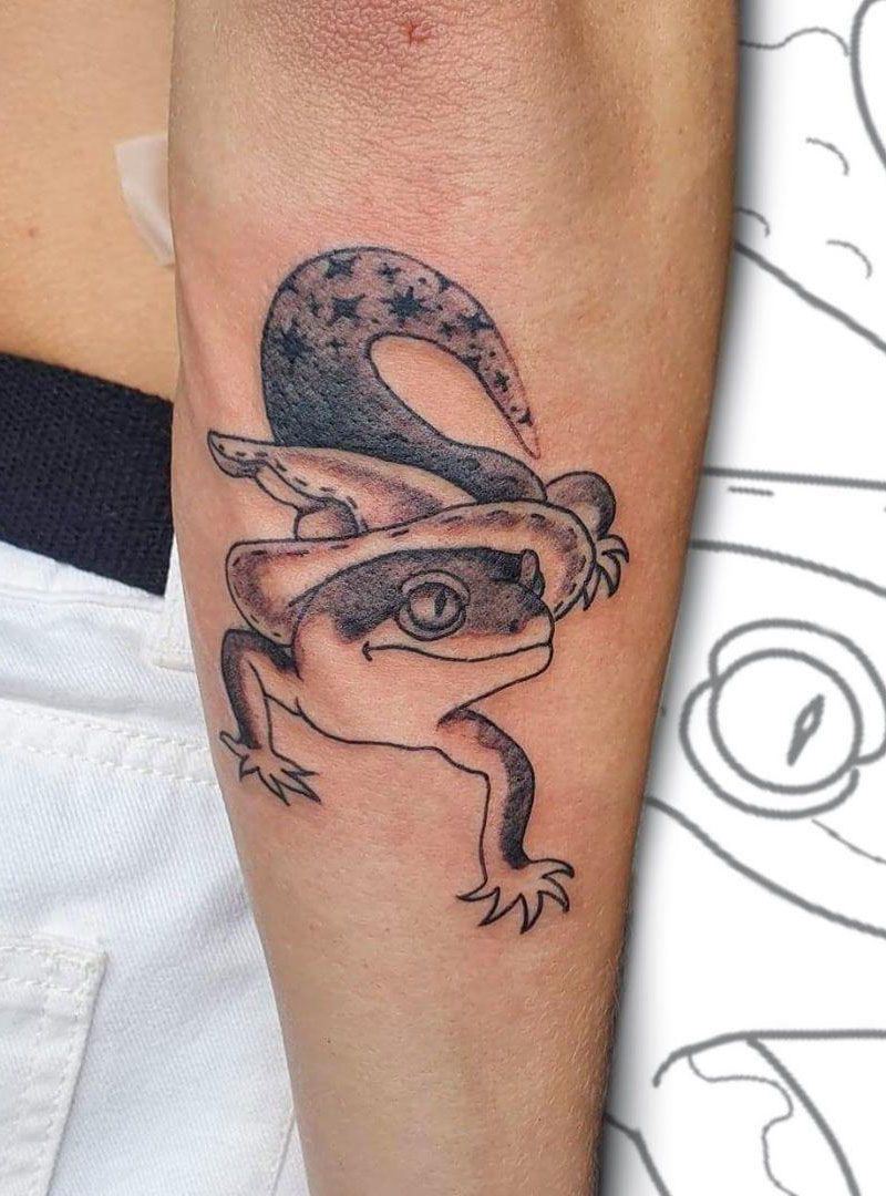 30 Pretty Lizard Tattoos Will Make You Want to Try