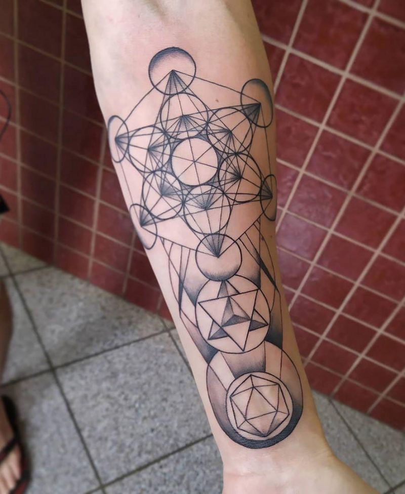 30 Perfect Metatron Tattoos Make You Attractive