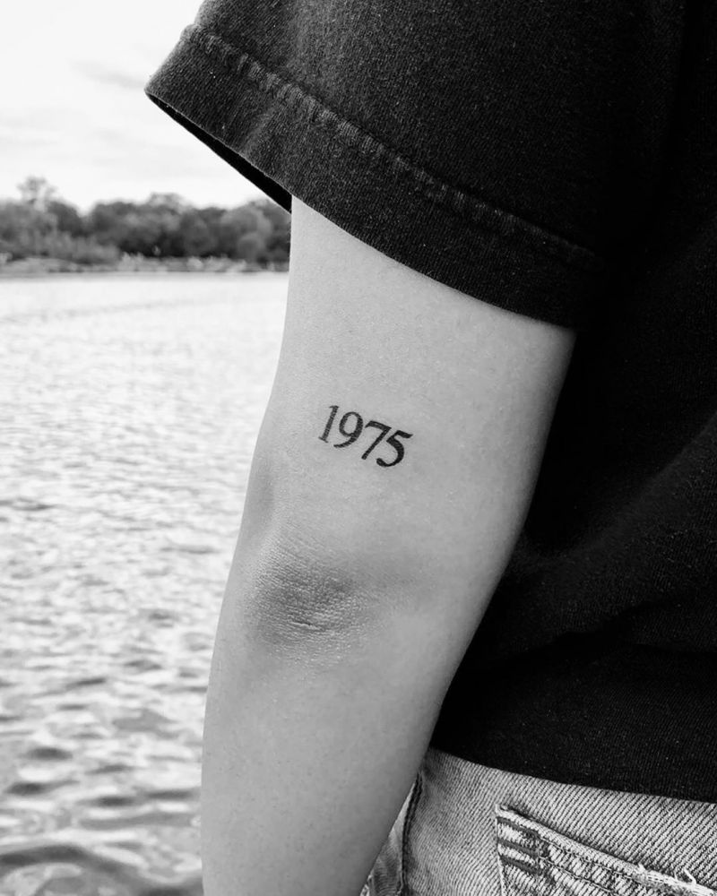 30 Pretty Number Tattoos You Will Love