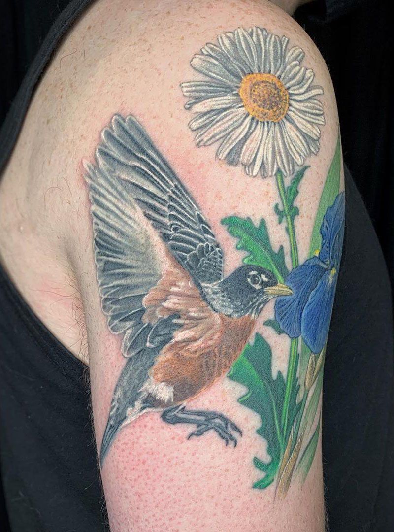 30 Pretty Robin Tattoos You Must Try