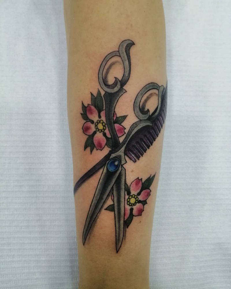 30 Pretty Scissor Tattoos Make You Very Attractive