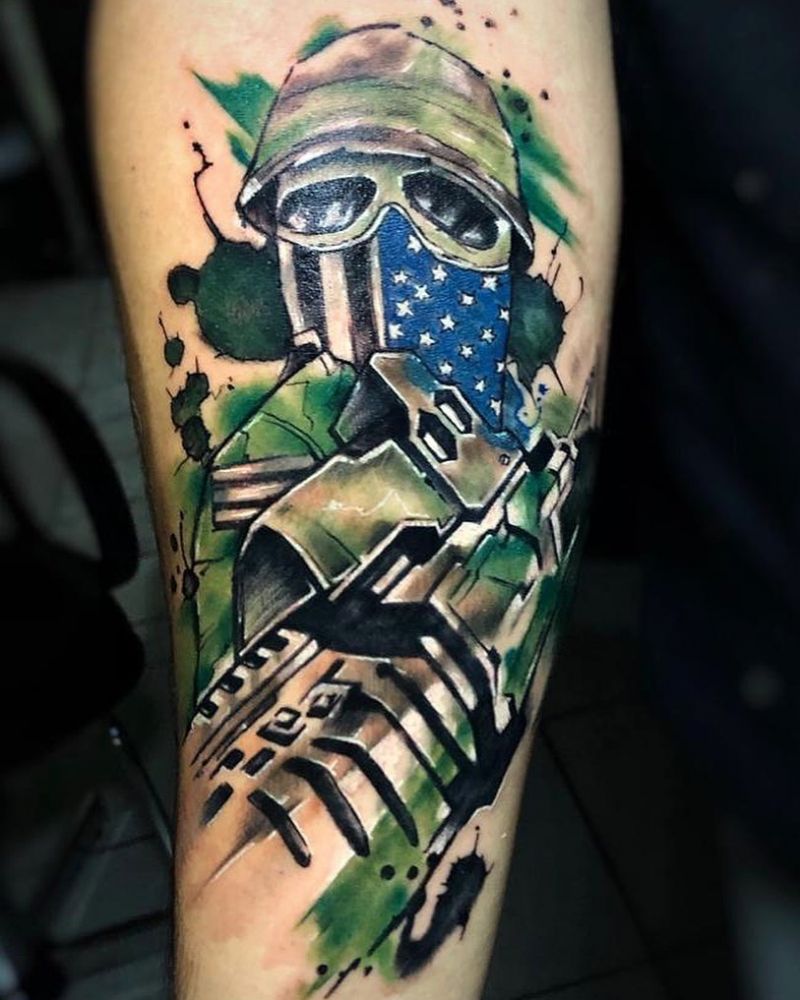 30 Superb Sniper Tattoos You Will Love