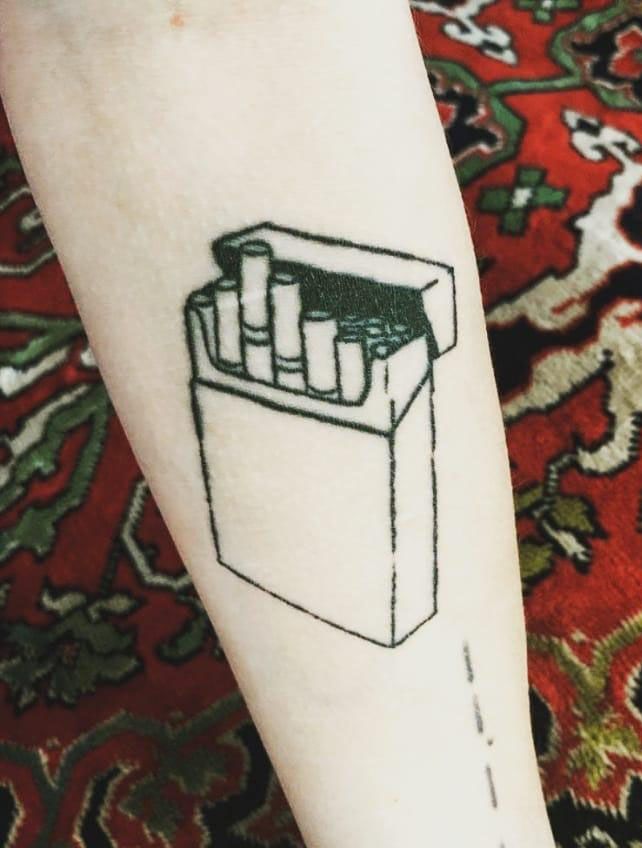 30 Pretty Cigarette Tattoos You Will Love